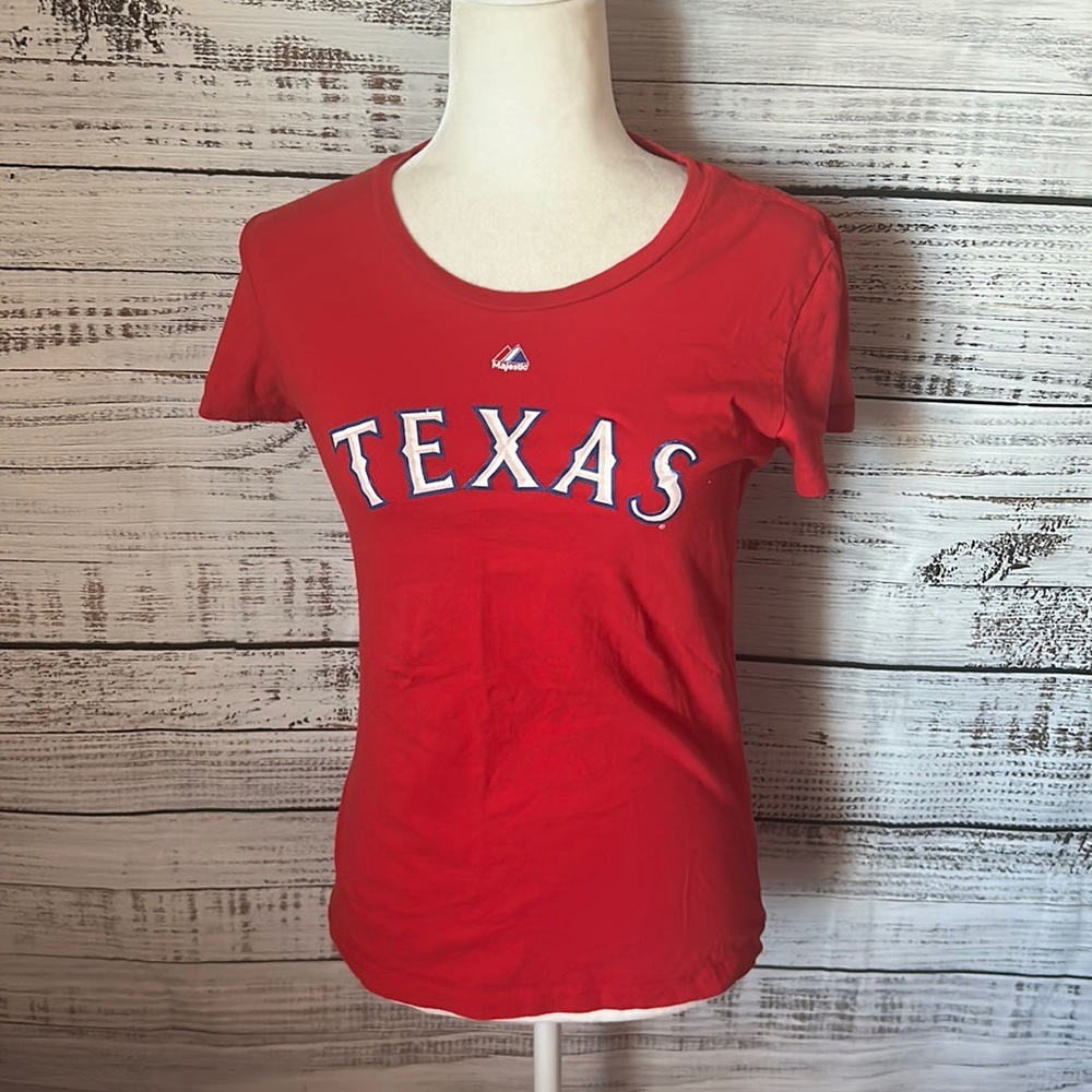 Women Texas Rangers Hamilton shirt size medium